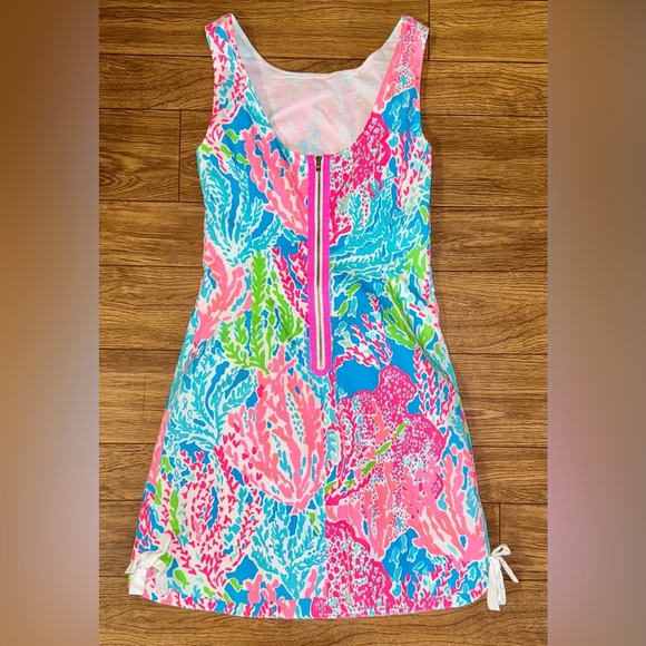Lilly Pulitzer let’s cha-cha Delia dress shift 00 - Picture 5 of 11